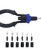 Astro Pneumatic Hand Rivet Stud Setter Kit - Metric & SAE with Rivet Studs - manufacturer part 1455
