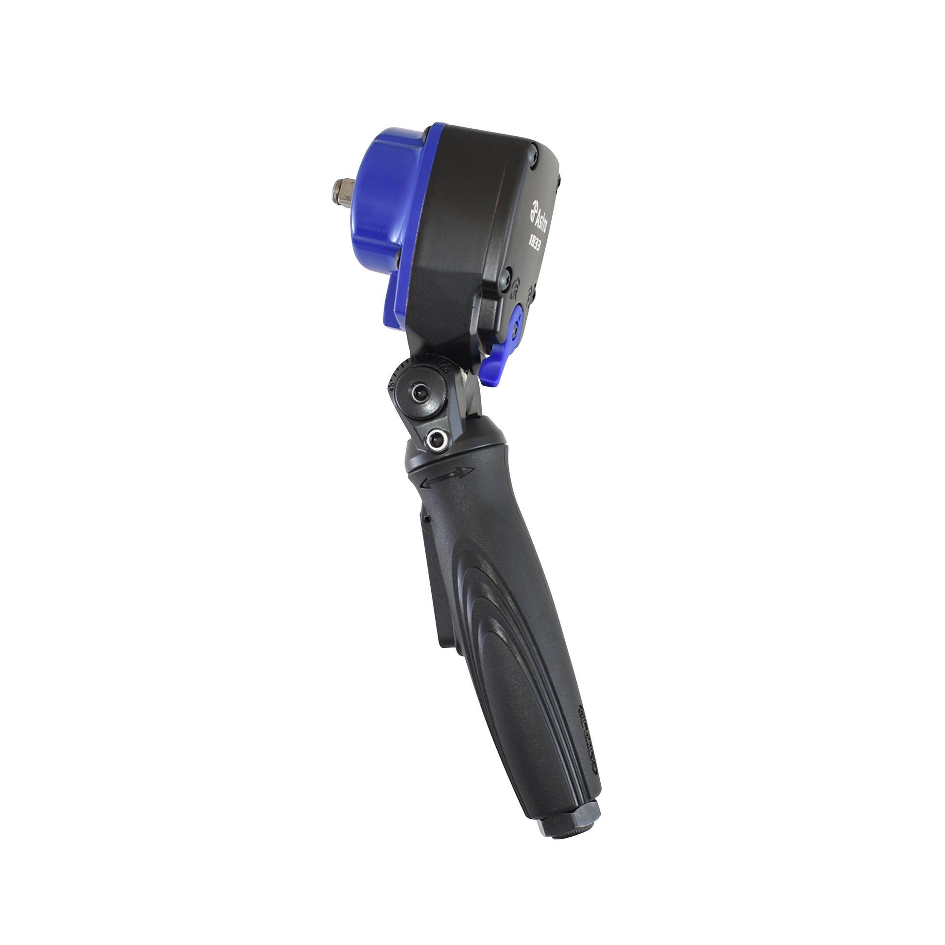 Astro Pneumatic 3/8" Nano Flex-Head Angle Impact Wrench - 400ft/lb - manufacturer part 1833