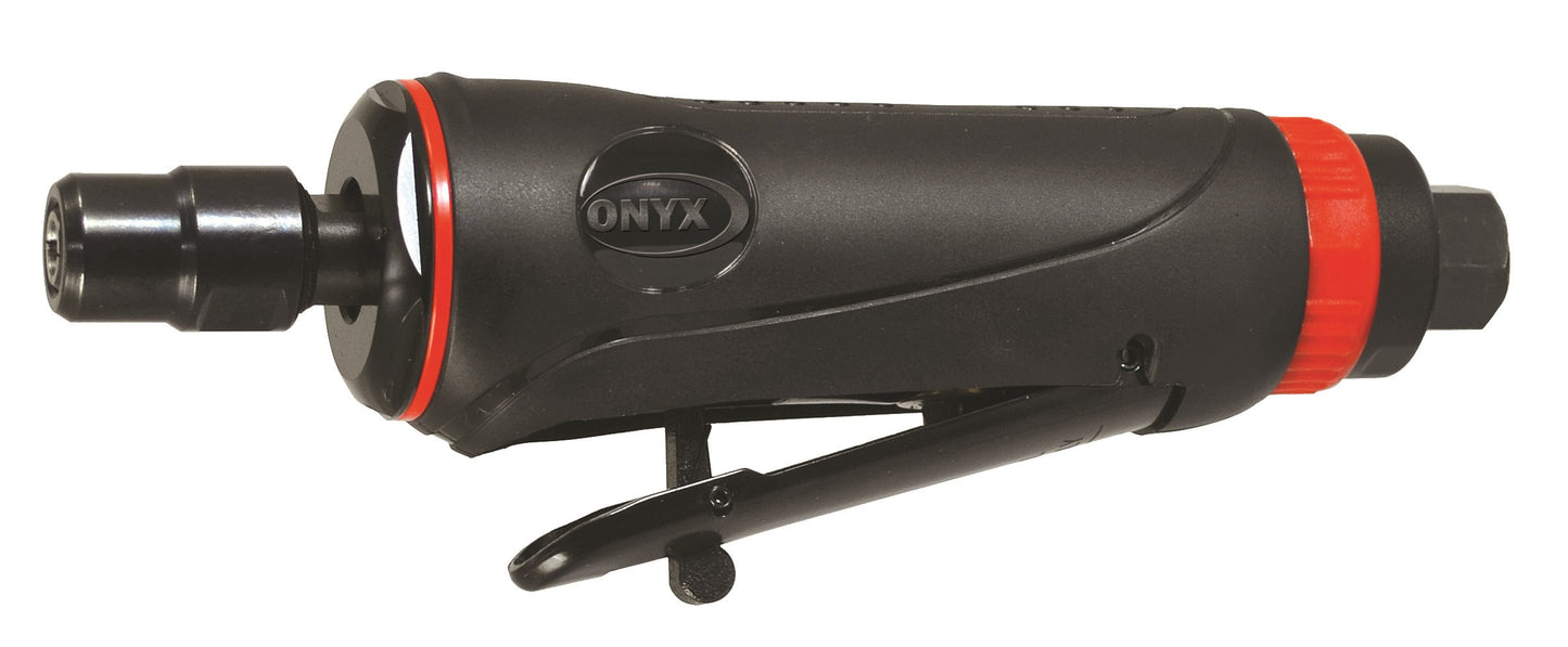 Astro Pneumatic ONYX Composite Body 1/4" Die Grinder - 25,000rpm - Rear Exhaust - manufacturer part 201