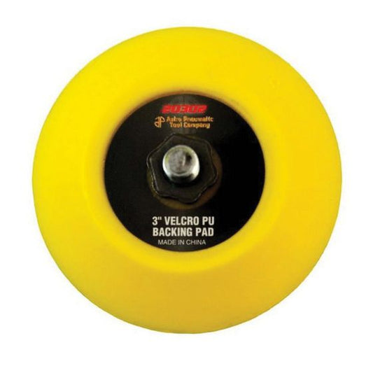 Astro Pneumatic 20302 Backing Pad, 3 in, Hook and Loop Attachment - manufacturer part 20302