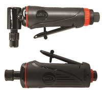 Astro Pneumatic ONYX 2pc Die Grinder Kit with 1/4" 90° Angle Die Grinder AND 1/4" Medium Die Grinder - manufacturer part 222