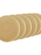 Astro Pneumatic Smart Eraser® 400E6 Eraser Pad, 4 in Dia, 5/16-24 Arbor/Shank, 4000 rpm, Rubber, Beige - manufacturer part 400000000