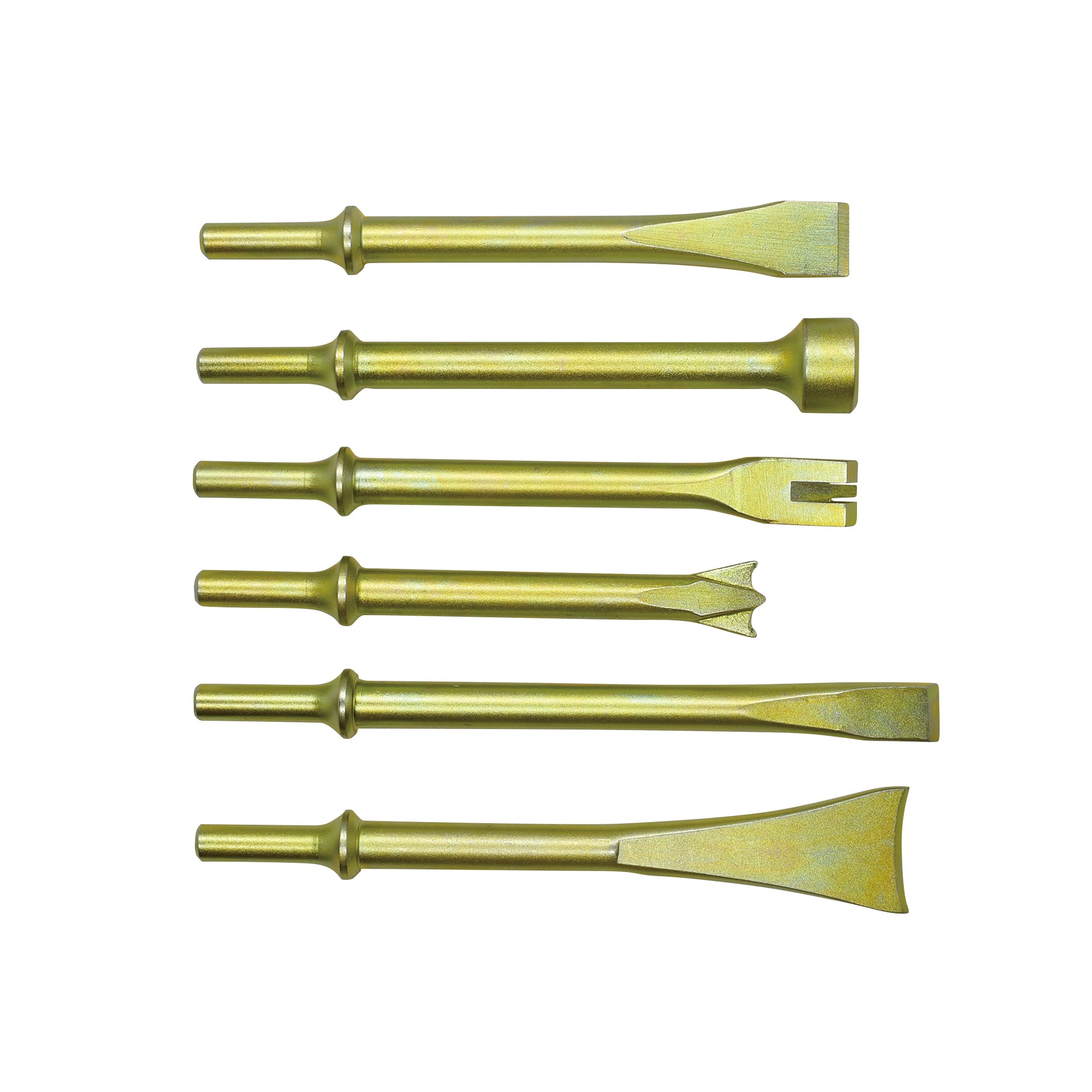 Astro Pneumatic Heavy Duty THOR Air Hammer, Chisel & Cutter Bit Set .401 Shank - manufacturer part 401K6