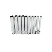 Astro Pneumatic 10pc 3/8" Drive Extra Deep Metric Socket Set - manufacturer part 4110