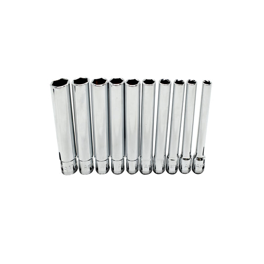 Astro Pneumatic 10pc 3/8" Drive Extra Deep Metric Socket Set - manufacturer part 4110