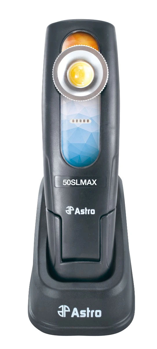 Astro Pneumatic Sunlight 500 Lumen Rechargeable Handheld Triple Temperature Color Match Light - manufacturer part 50SLMAX