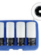 Astro Pneumatic Flank Bite Damaged Lug Nut Socket Set w/ Spinning Protective Sleeves - manufacturer part 7404