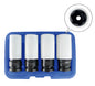 Astro Pneumatic Flank Bite Damaged Lug Nut Socket Set w/ Spinning Protective Sleeves - manufacturer part 7404