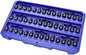 Astro Pneumatic 42-Piece 1/4" Drive Low Profile Nano Impact Bit Socket Set - manufacturer part 78142