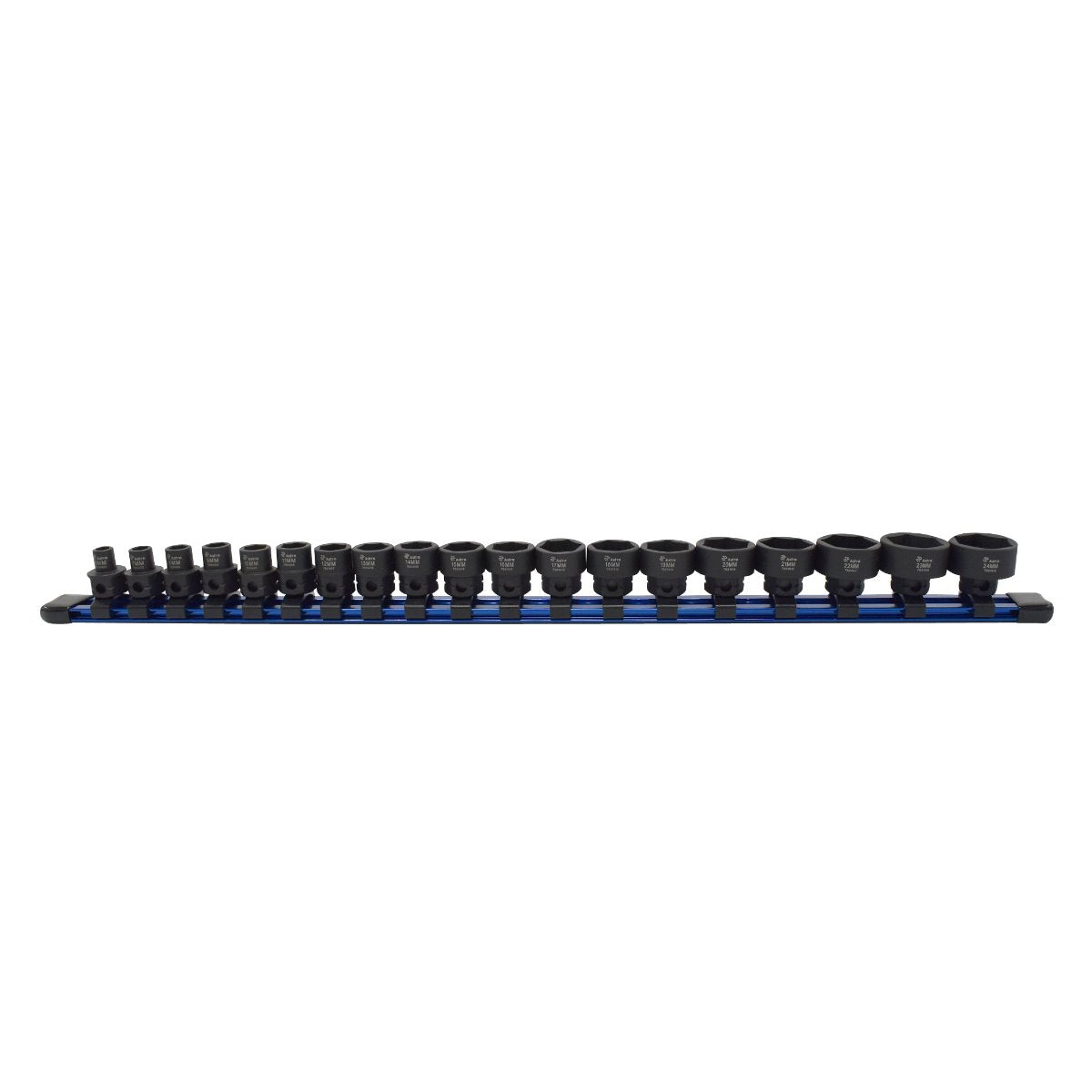 Astro Pneumatic 3/8" Drive Metric 6-Point Shallow Nano Impact Socket Set - 19PCS - manufacturer part 78319