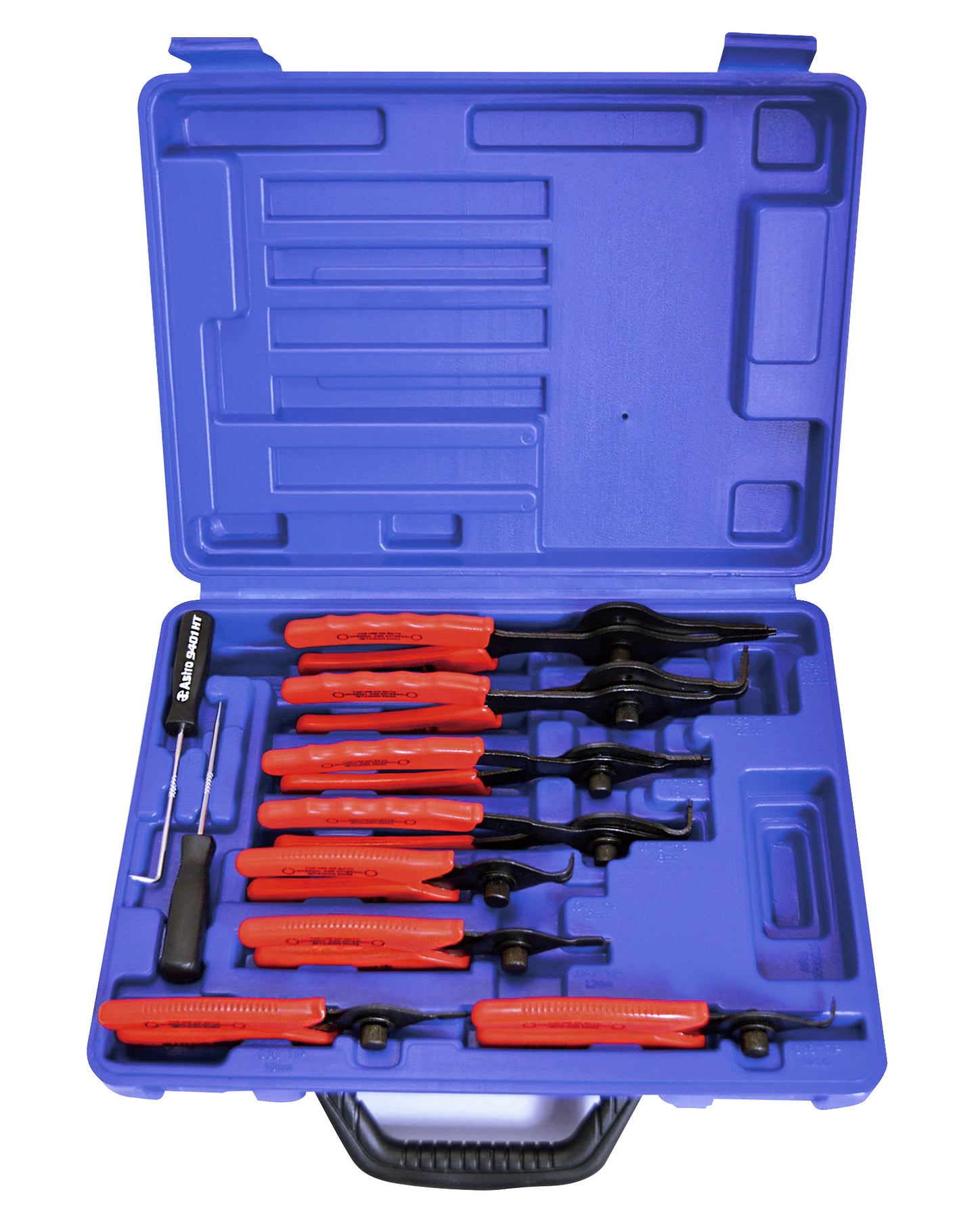 Astro Pneumatic 10pc. Snap Ring Pliers Set - manufacturer part 9401