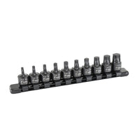 Astro Pneumatic 10pc 3/8" Drive Nano Impact Torx Bit Sockets - manufacturer part 94410T