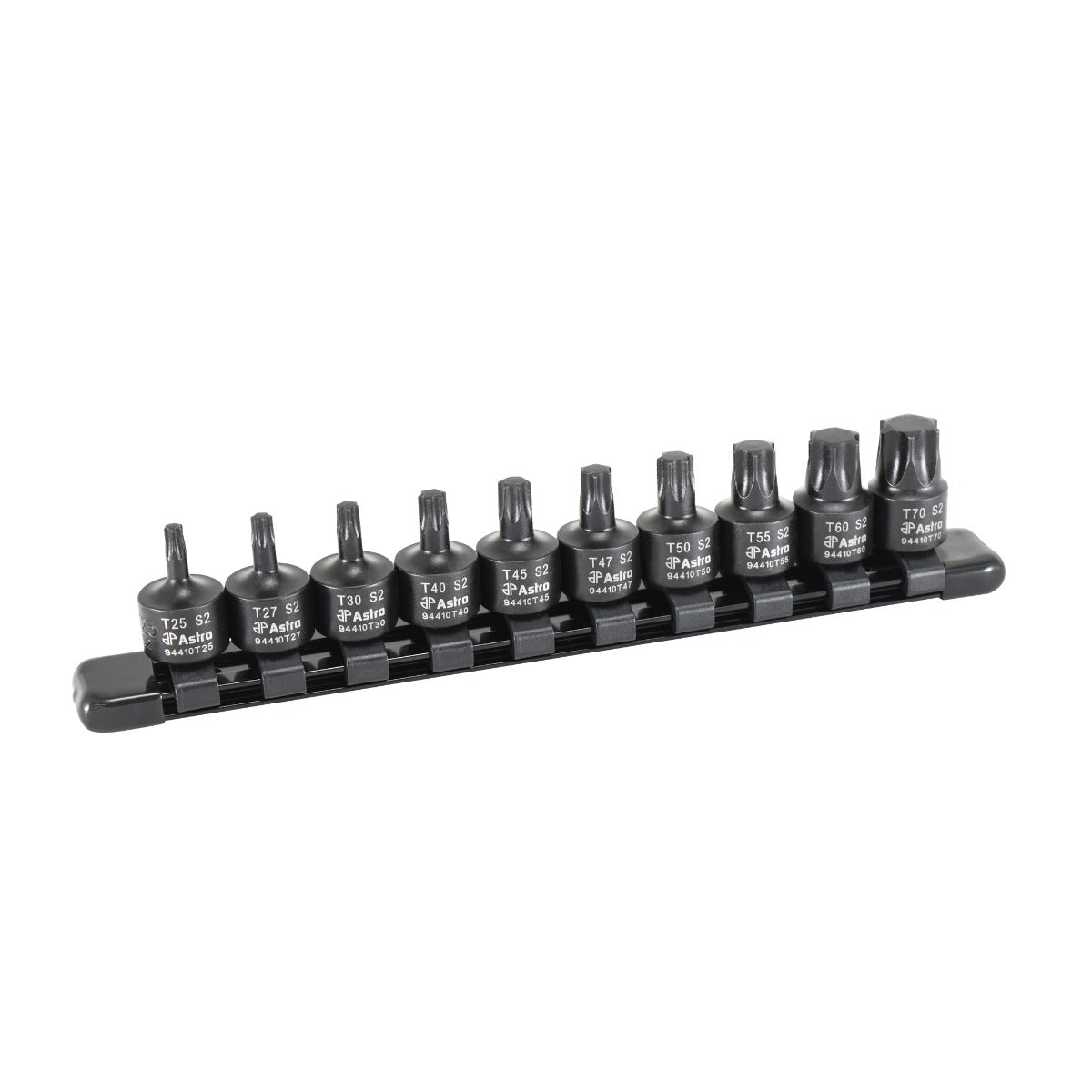 Astro Pneumatic 10pc 3/8" Drive Nano Impact Torx Bit Sockets - manufacturer part 94410T