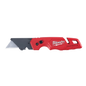 Milwaukee FASTBACK™ Folding Utility Knife with Blade Storage and 50 pc Blades — 48-22-1504