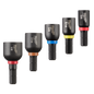 Milwaukee 5 PC SHOCKWAVE™ Impact Duty 1" Insert Magnetic Nut Driver Set — 49-66-4563