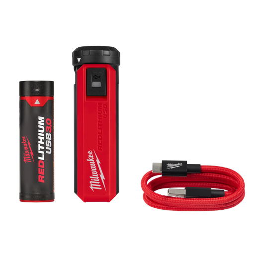 Milwaukee REDLITHIUM™ USB Charger & Portable Power Source Kit — 48-59-2013
