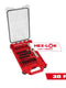Milwaukee 38 PC SAE Tap & Die PACKOUT™ Set w/ HEX-LOK™ 2-in-1 Handle — 49-22-5604