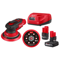 Milwaukee M12 FUEL™ 6" Random Orbital Sander Kit (3/16") — 2585-22CX