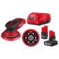 Milwaukee M12 FUEL™ 6" Random Orbital Sander Kit (3/16") — 2585-22CX