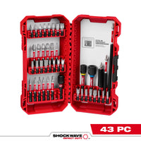 Milwaukee 43 PC SHOCKWAVE™ Impact Duty Driver Bit Auto Set — 48-32-4033