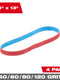 Milwaukee 3/8” x 13” 40/60/80/120 Grit Bandfile Belts – 4 pack variety — 48-80-7000