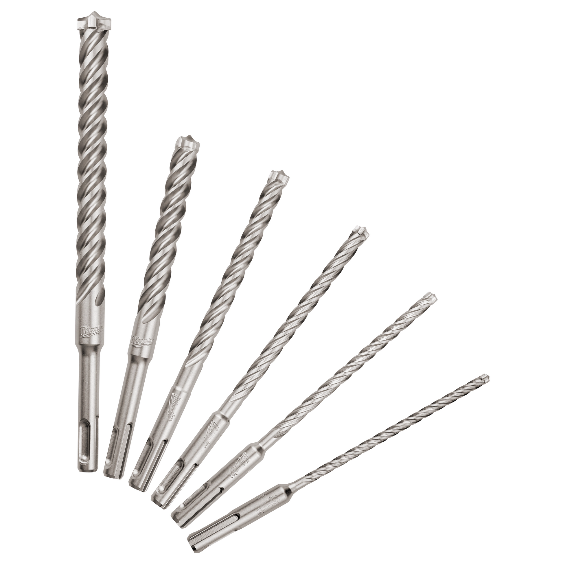 Milwaukee 6 PC SDS Plus 4CT MX4™ Set — 48-20-7499