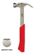 Milwaukee 16 oz Smooth Face Hybrid Claw Hammer — 48-22-9018