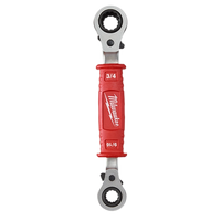 Milwaukee Lineman’s 4in1 Insulated Ratcheting Box Wrench — 48-22-9212