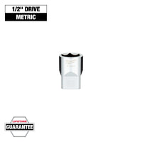 Milwaukee 1/2" Drive 20MM Metric 6-Point Socket with FOUR FLAT™ Sides — 45-34-9121