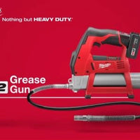 Milwaukee M12™ Cordless LITHIUM-ION Grease Gun Kit — 2446-21XC