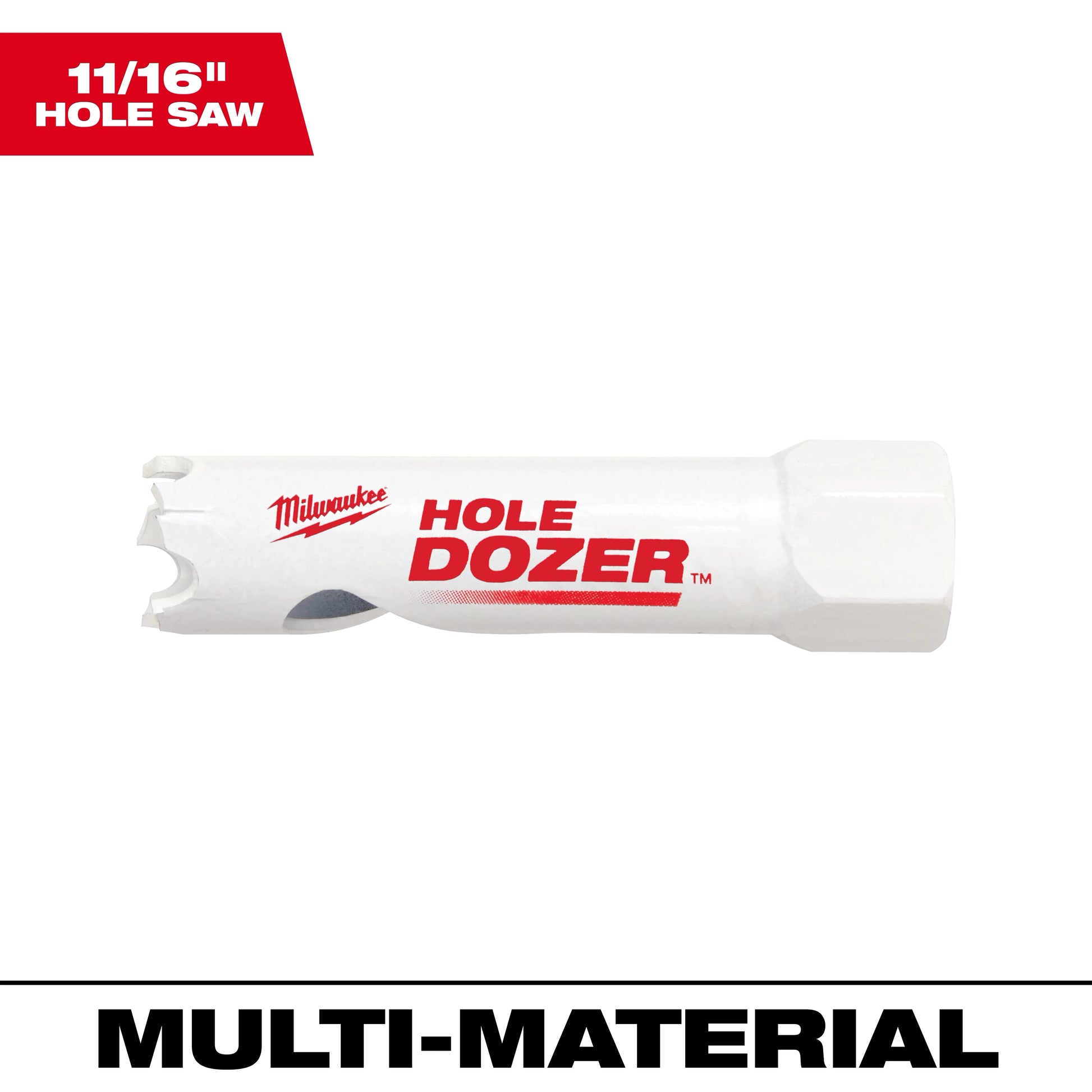 Milwaukee 11/16" HOLE DOZER™ Bi-Metal Hole Saw — 49-56-9604
