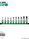 Milwaukee 10 pc 3/8