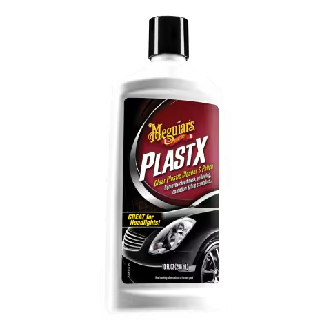 Meguiar’s PlastX Clear Plastic Cleaner & Polish, 10 oz, G12310