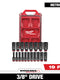Milwaukee 19 PC SHOCKWAVE™ Impact Duty Socket 3/8” Drive MM Set with PACKOUT™ — 49-66-6801