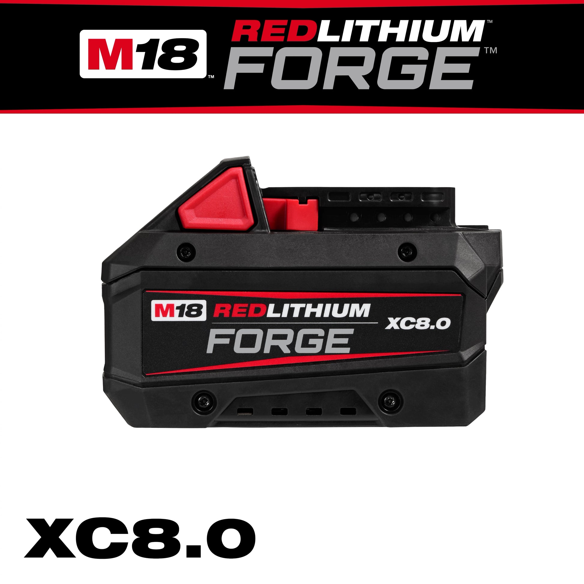 Milwaukee M18™ REDLITHIUM™ FORGE™ XC8.0 Battery Pack — 48-11-1881
