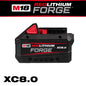 Milwaukee M18™ REDLITHIUM™ FORGE™ XC8.0 Battery Pack — 48-11-1881