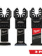 Milwaukee 3 PC Universal Fit Oscillating Multi-Tool Blade Set — 49-10-9001