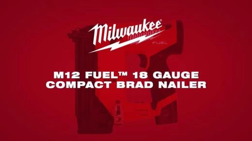 Milwaukee M12 FUEL™ 18 Gauge Compact Brad Nailer — 2541-20