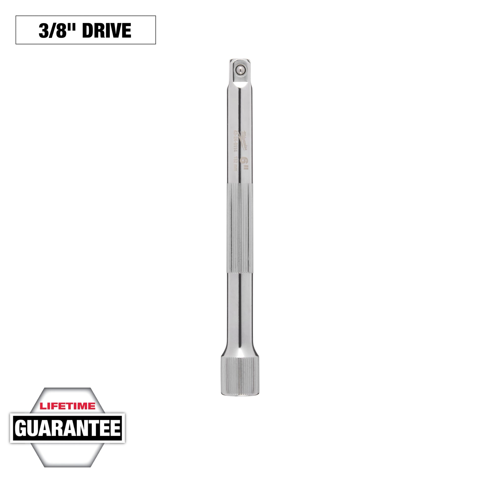 Milwaukee 3/8" Drive 6" Extension — 43-24-9114