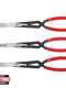 Milwaukee 3 PC Long Reach Hose Grip Pliers Set — 48-22-6563