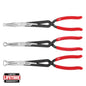 Milwaukee 3 PC Long Reach Hose Grip Pliers Set — 48-22-6563