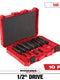 Milwaukee 10 PC SHOCKWAVE™ Impact Duty Lineman's 2-in-1 12PT Socket Set — 49-66-5125