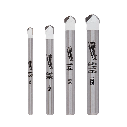 Milwaukee 4 PC Granite and Stone Bit Set — 48-20-8998