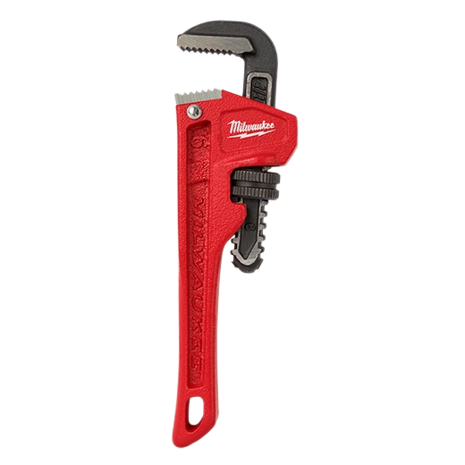 Milwaukee 6" Steel Pipe Wrench — 48-22-7106