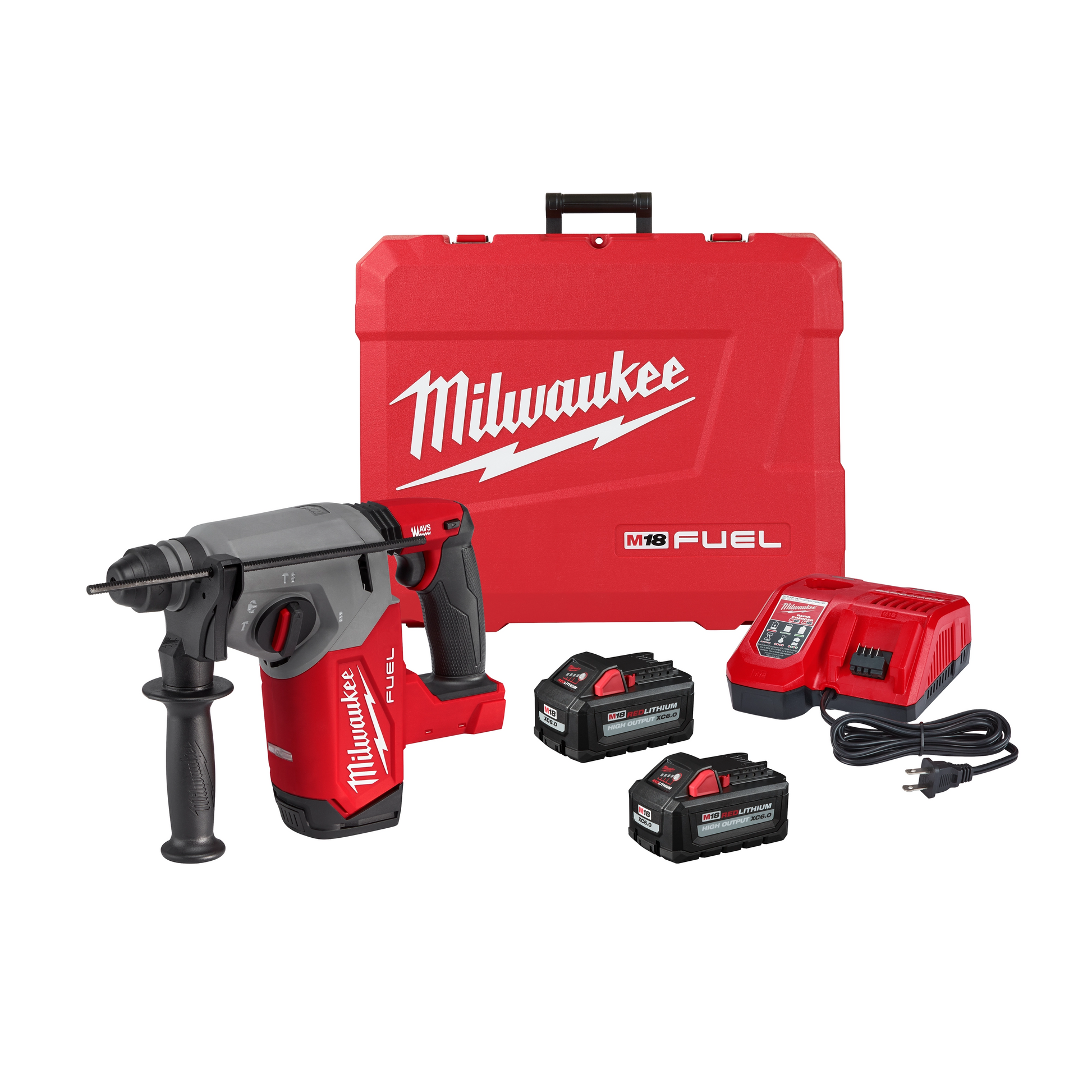 Milwaukee M18 FUEL™ 1" SDS Plus Rotary Hammer Kit — 2912-22