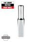 Milwaukee 1/4" Drive 5.5mm Metric Deep Socket with FOUR FLAT™ Sides — 45-34-9043