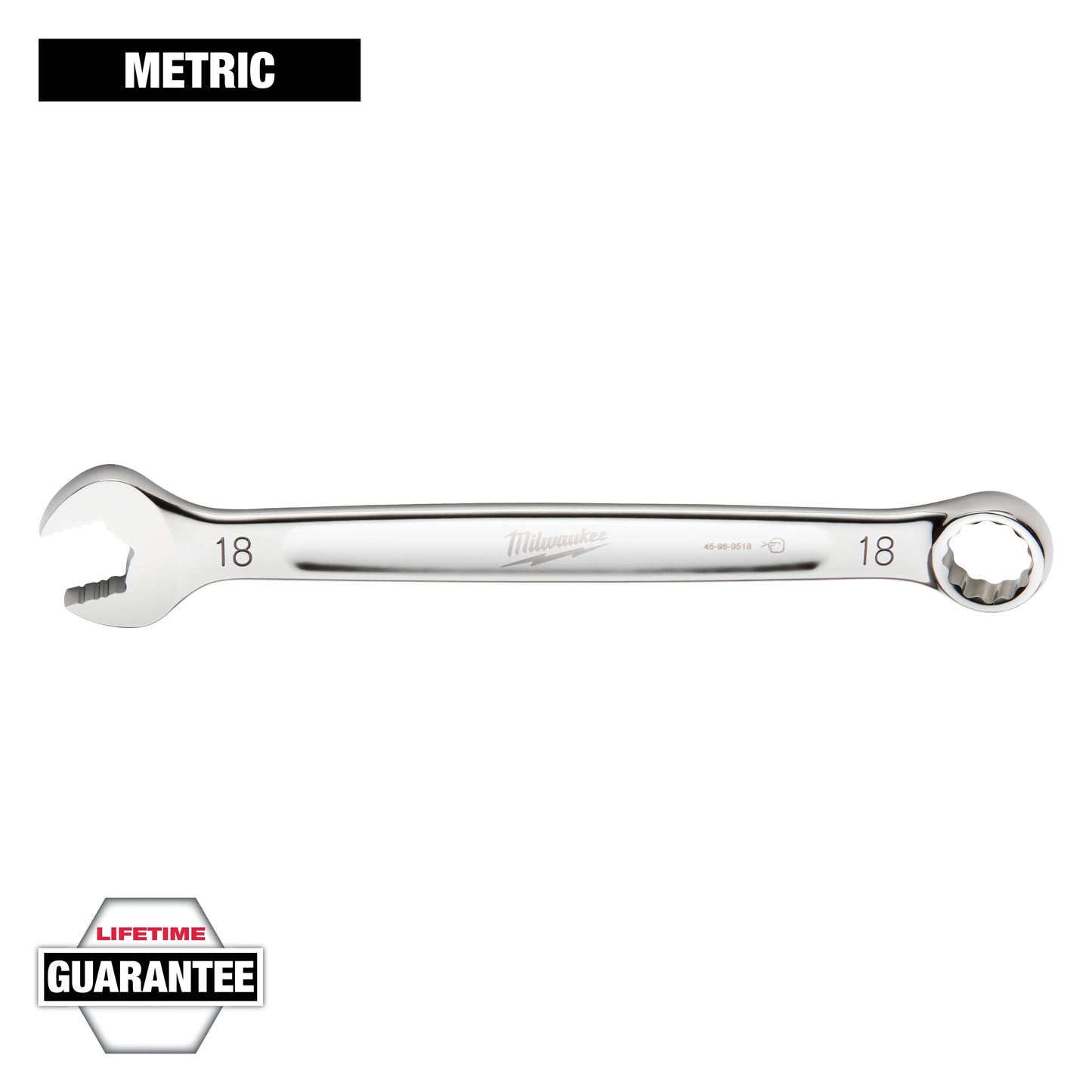 Milwaukee 18mm Metric Combination Wrench — 45-96-9518