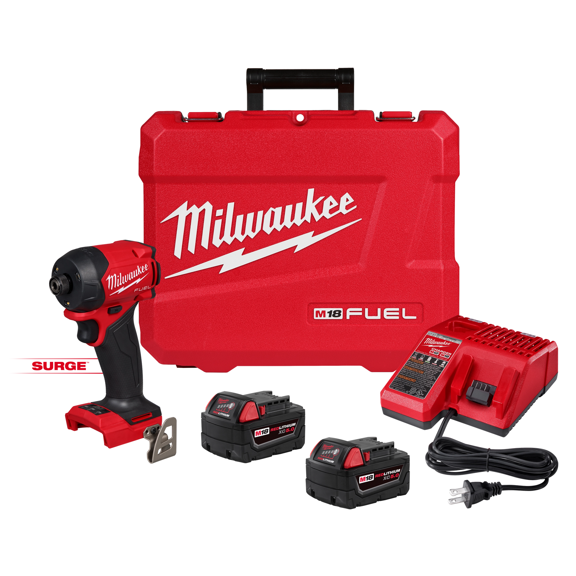 Milwaukee M18 FUEL™ SURGE™ 1/4" Hex Hydraulic Driver Kit — 2761-22