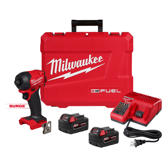 Milwaukee M18 FUEL™ SURGE™ 1/4" Hex Hydraulic Driver Kit — 2761-22