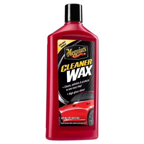 Meguiar’s Cleaner Wax Liquid, 16 oz, A1216